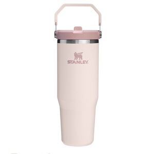 Stanley Iceflow tumbler rose quartz 30oz flip straw tumbler 2.0 NWT